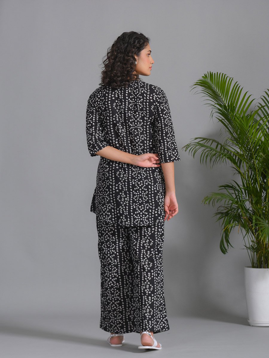 Women All-Over Print Pure Cotton Top and Pyjama Set