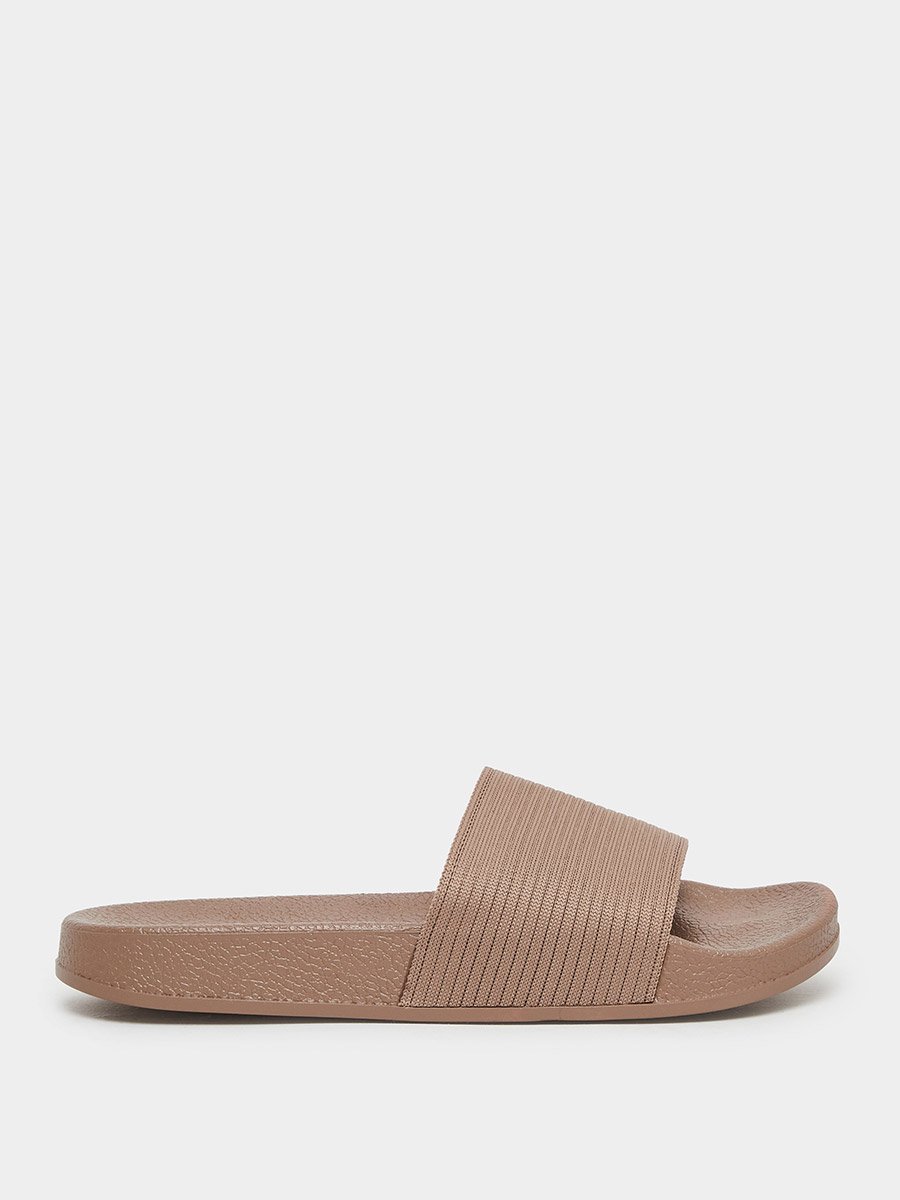 Textured Slip On Flip Flop