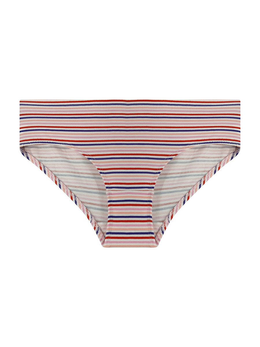 Pack of 3 - Printed Mid Rise Hipster Briefs with Inner Elastic