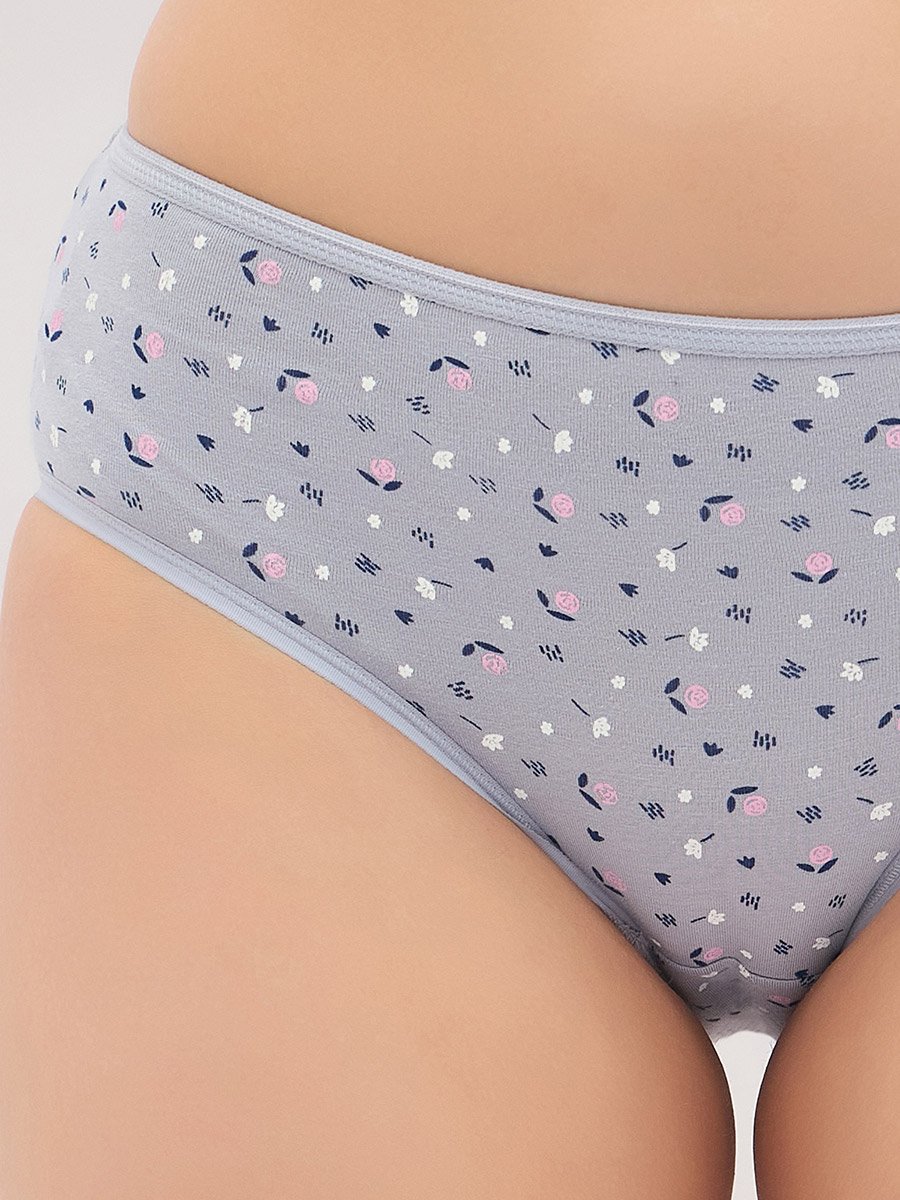 Pack of 3 - Floral Print Hipster Briefs