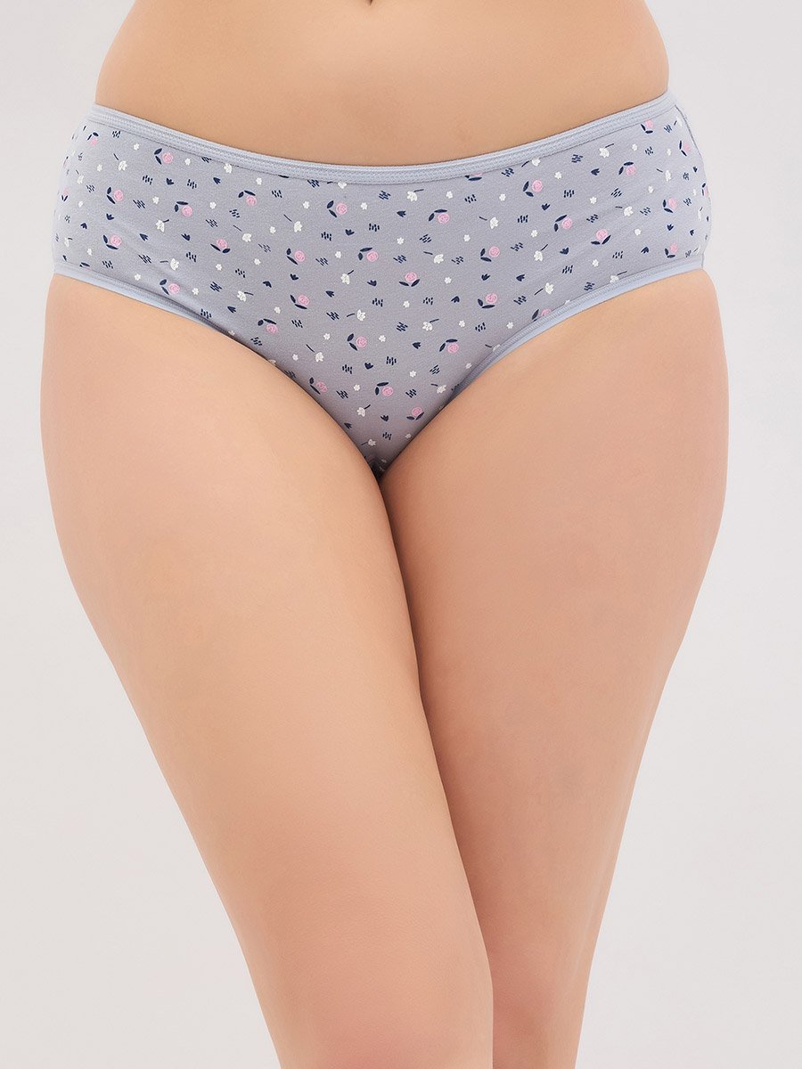 Pack of 3 - Floral Print Hipster Briefs