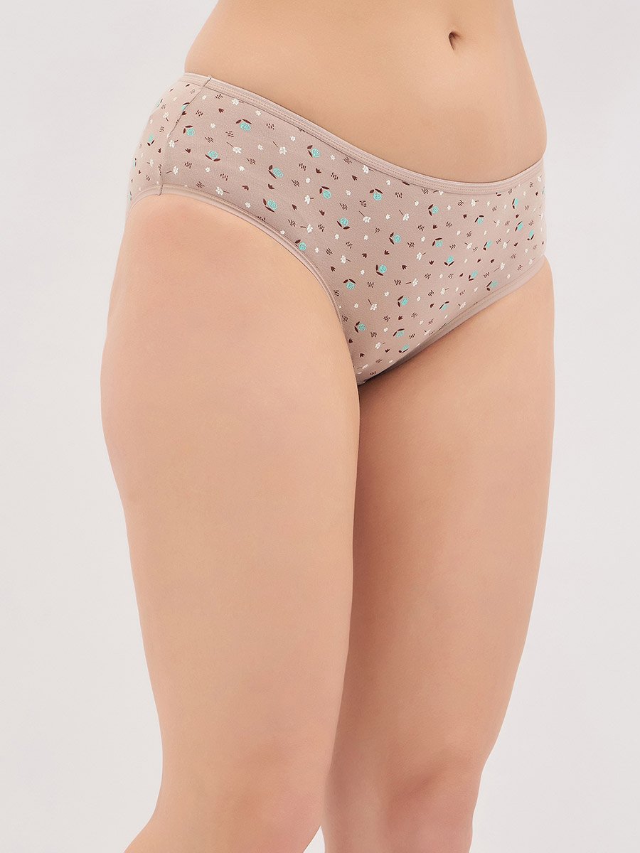 Pack of 3 - Floral Print Hipster Briefs