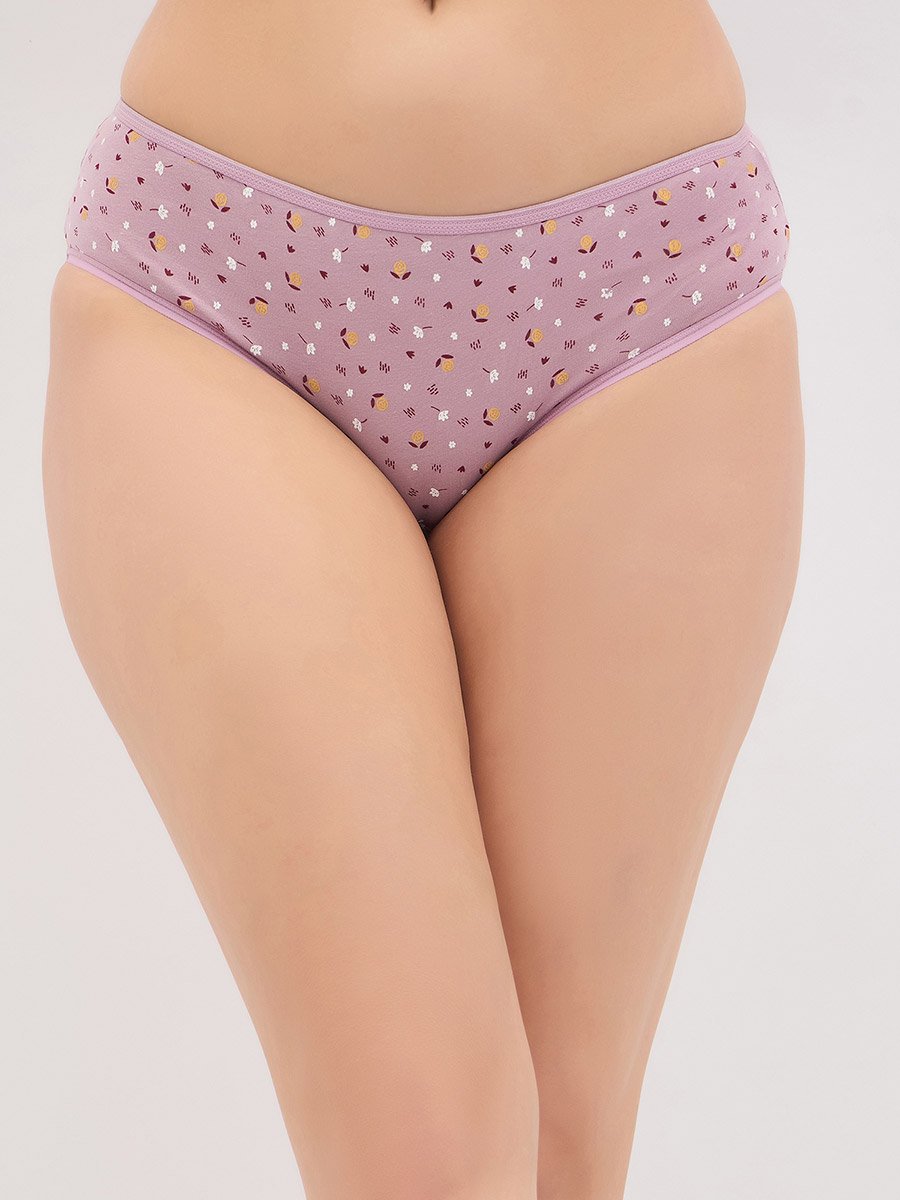 Pack of 3 - Floral Print Hipster Briefs