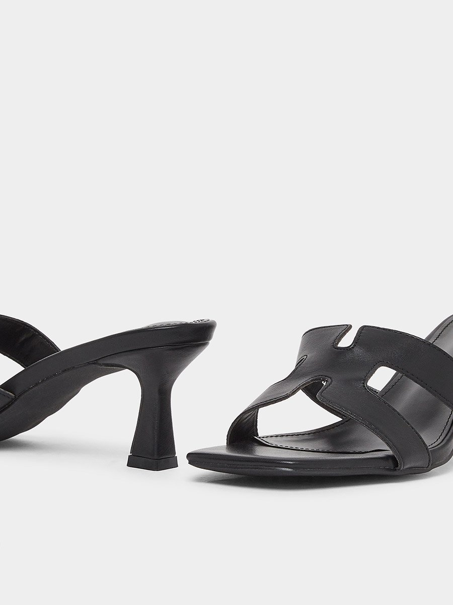Zelda Mid Heel Mules