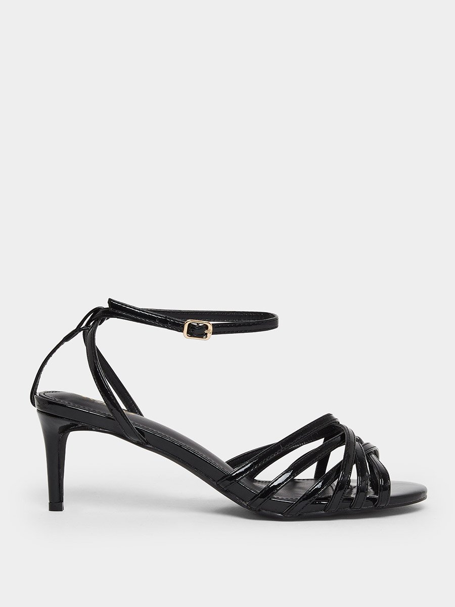 Analia Mid Heel Strappy Sandals