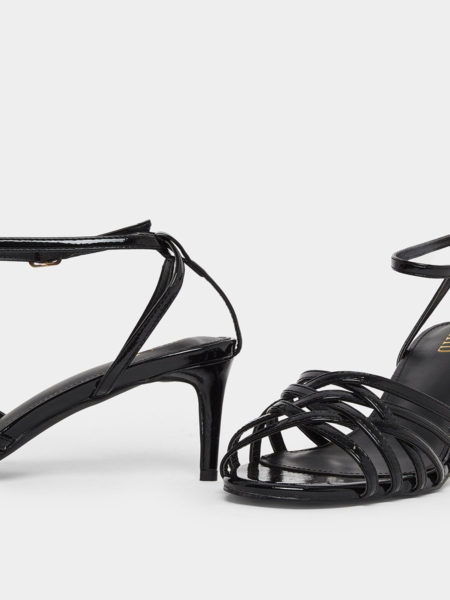 Analia Mid Heel Strappy Sandals