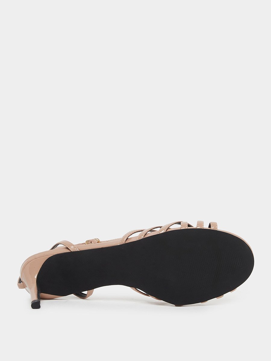 Analia Mid Heel Strappy Sandals
