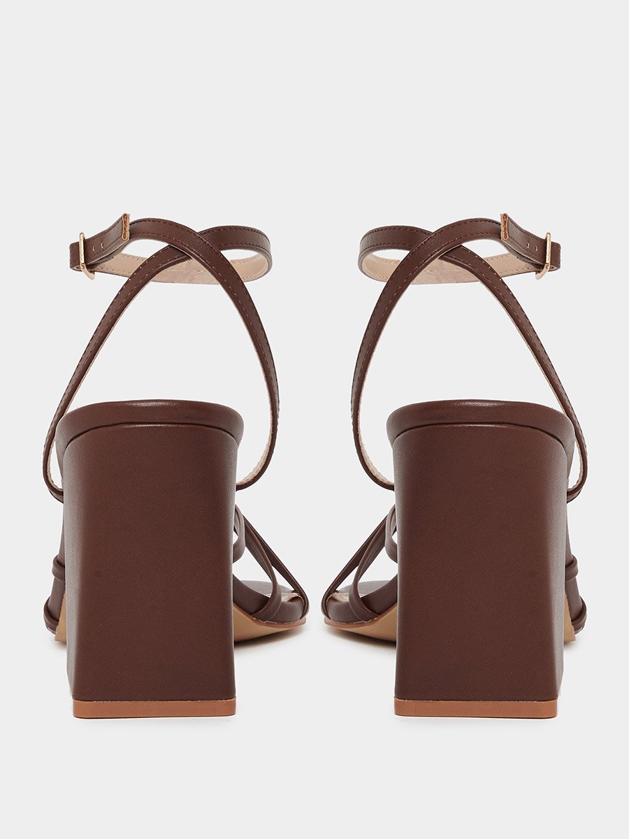Iveyy Strappy Block Heeled Sandals
