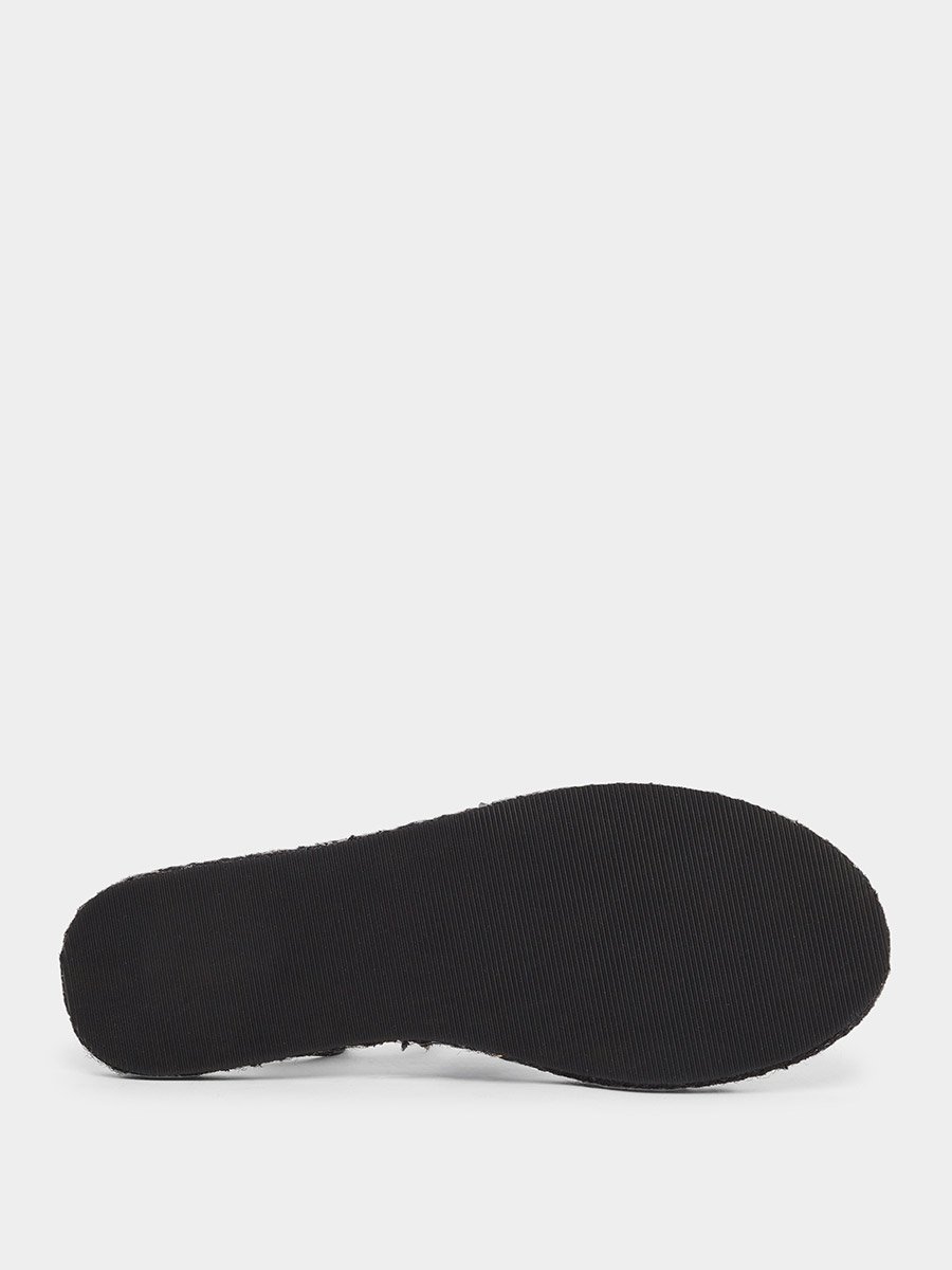 Tanya Metal Eyelet Flat Espadrilles