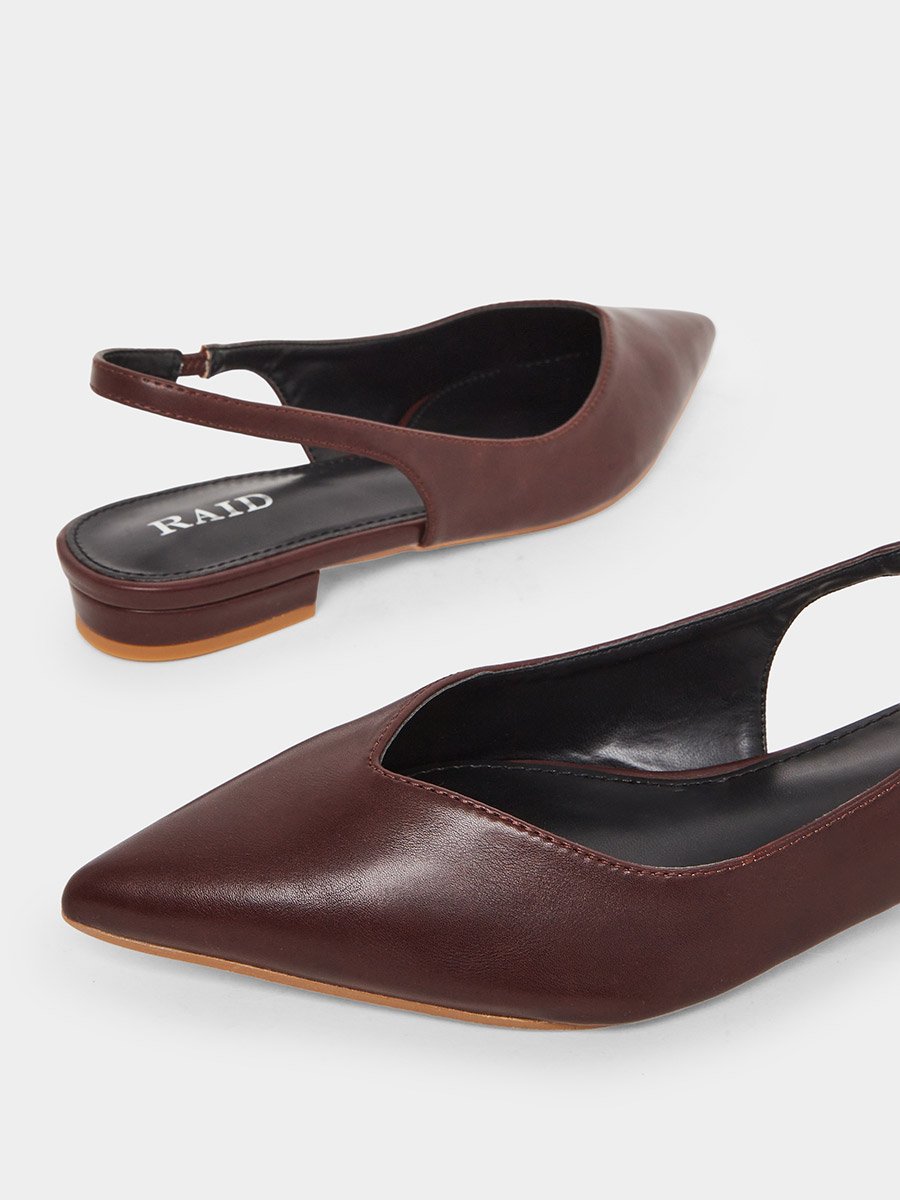 Alka Slingback Flat Mules