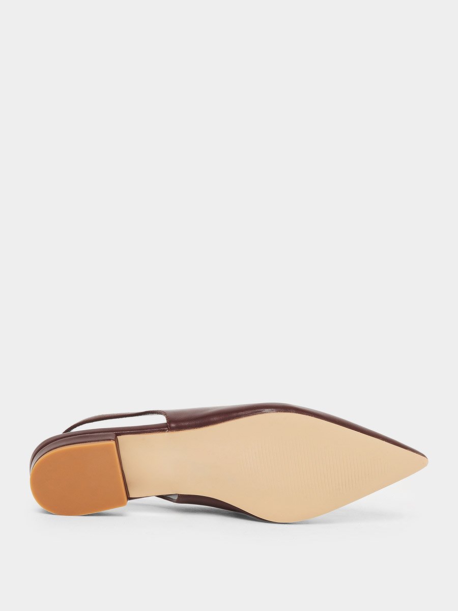 Alka Slingback Flat Mules