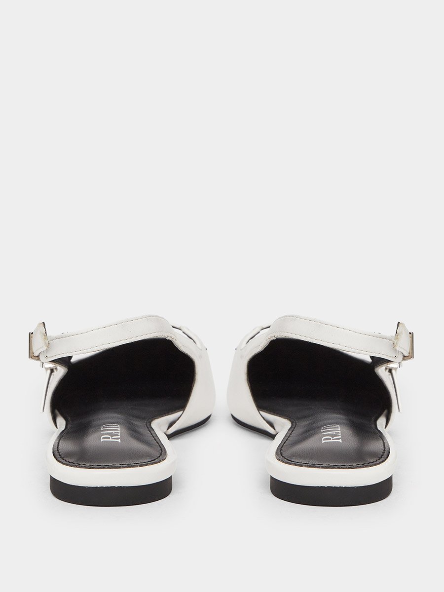 Casta Slingback Buckle Flat Mules