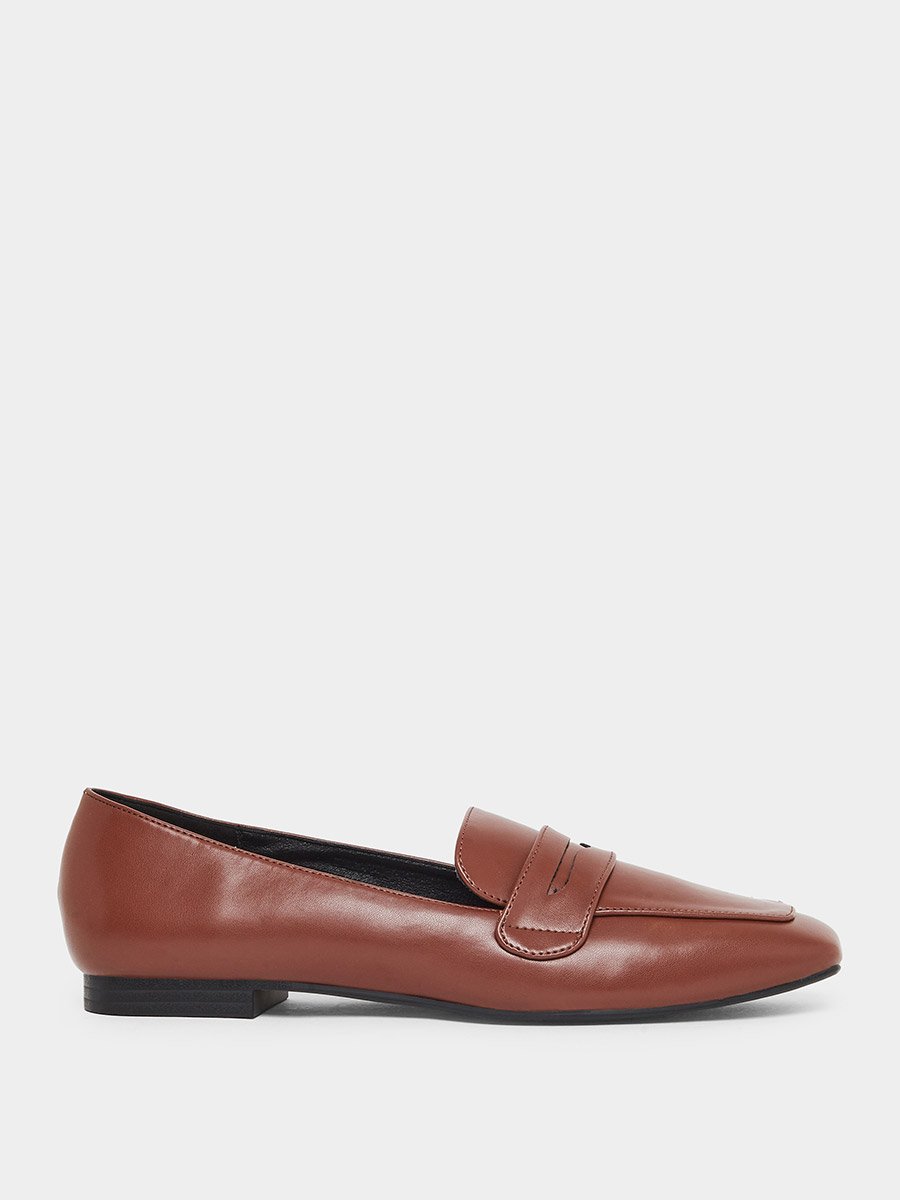 Levissa Square Toe Loafers