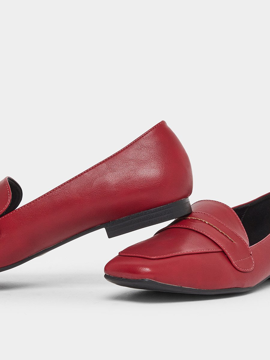Levissa Square Toe Loafers