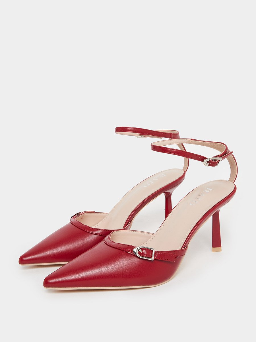 Bexlie Pointed Toe Shoes with Buckle