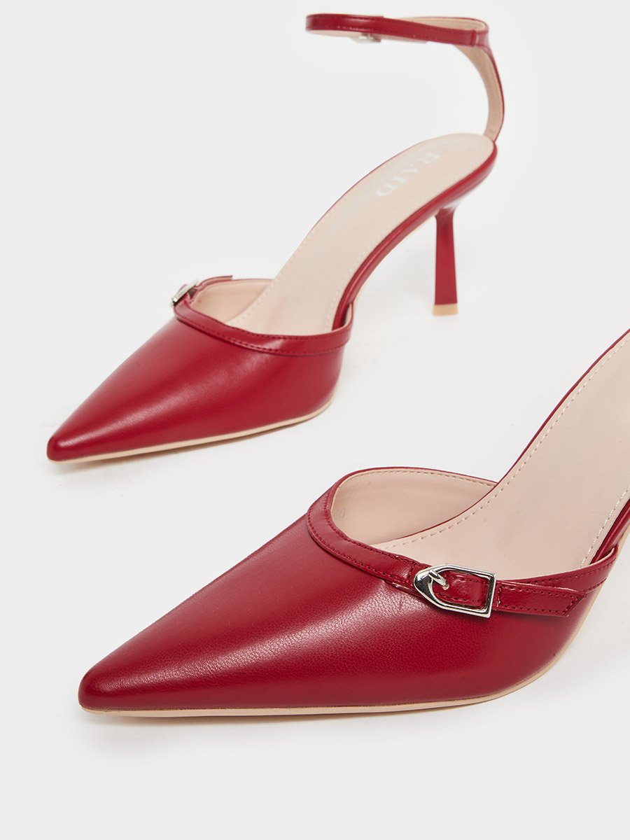 Bexlie Pointed Toe Shoes with Buckle