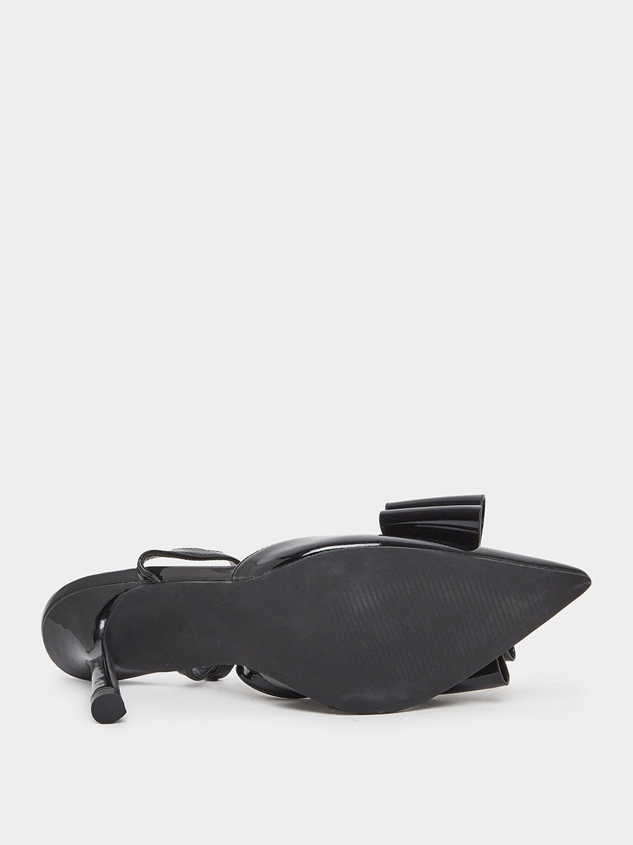 Myrna Heeled Shoes with Bow Detail