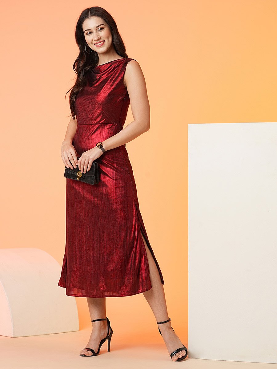 strapless open back dress Red Rush Tennis Dress – Love U Bunches