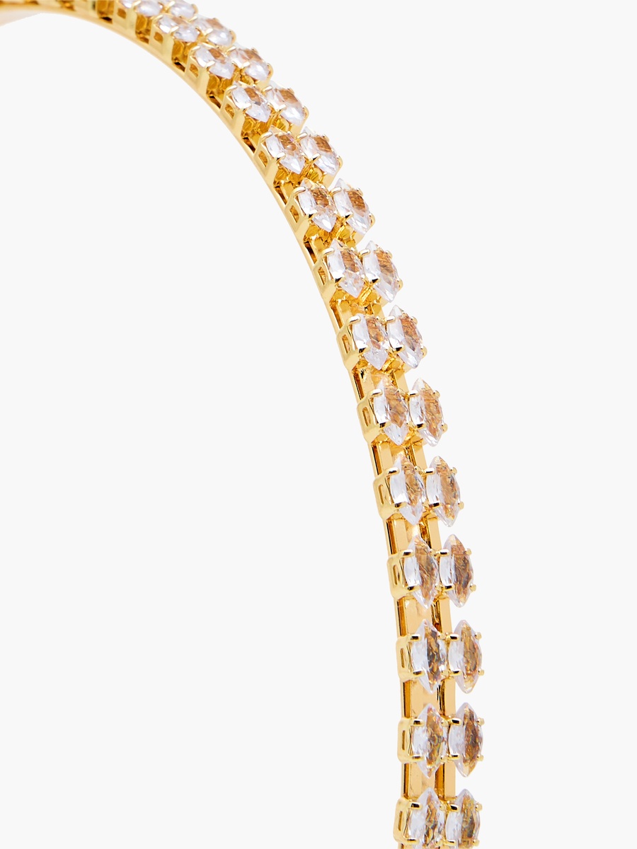 طوق شعر مزين
