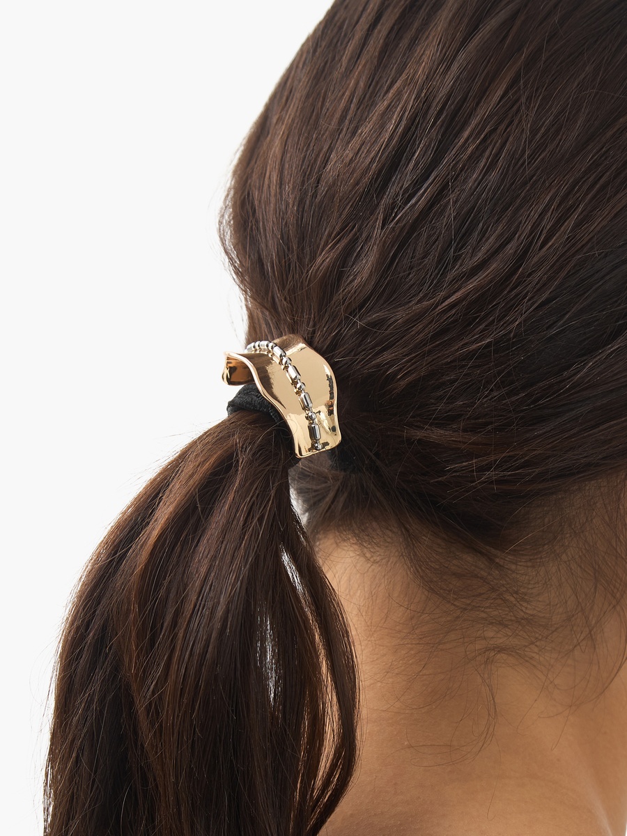 Embellished Accent Detail Elasticated Hair Tie