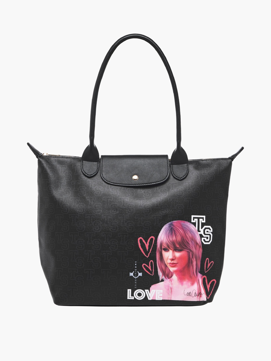 Celebrity Icons Taylor Swift Tote Bag with Double Handles