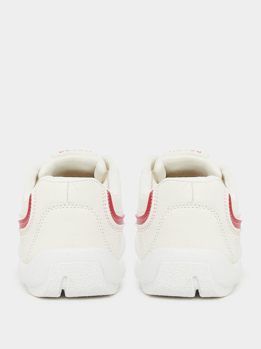 Panelled Lace Up Sneakers