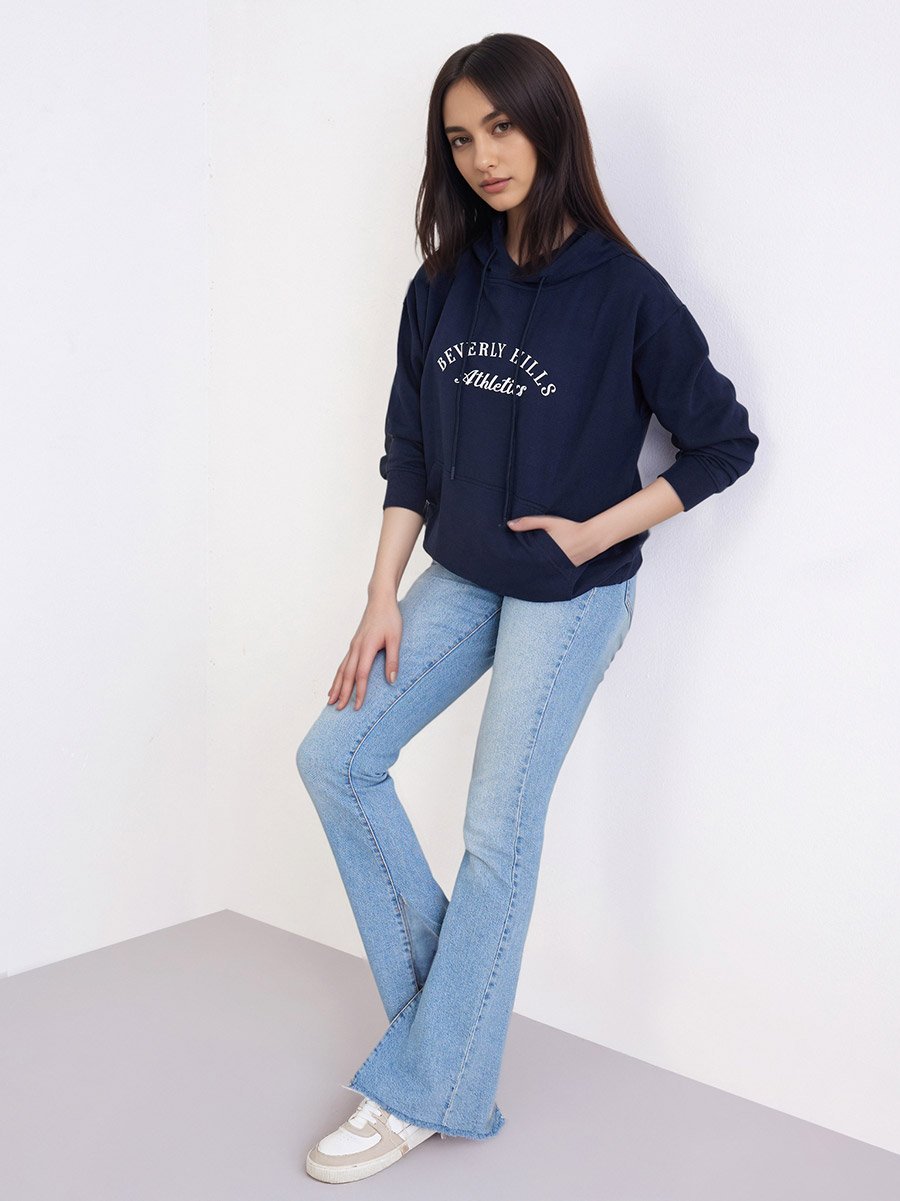 Navy Blue Beverly Hills Athletics Hoodie