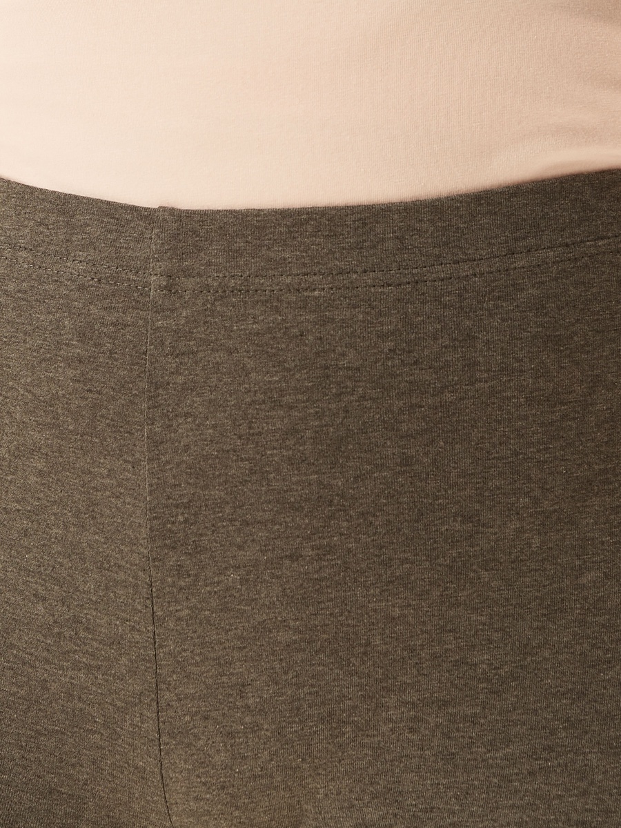 Plus Size Full Length Plain Leggings with Elasticised Waistband