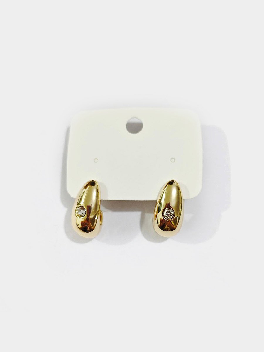 Embellished Dome Earrings