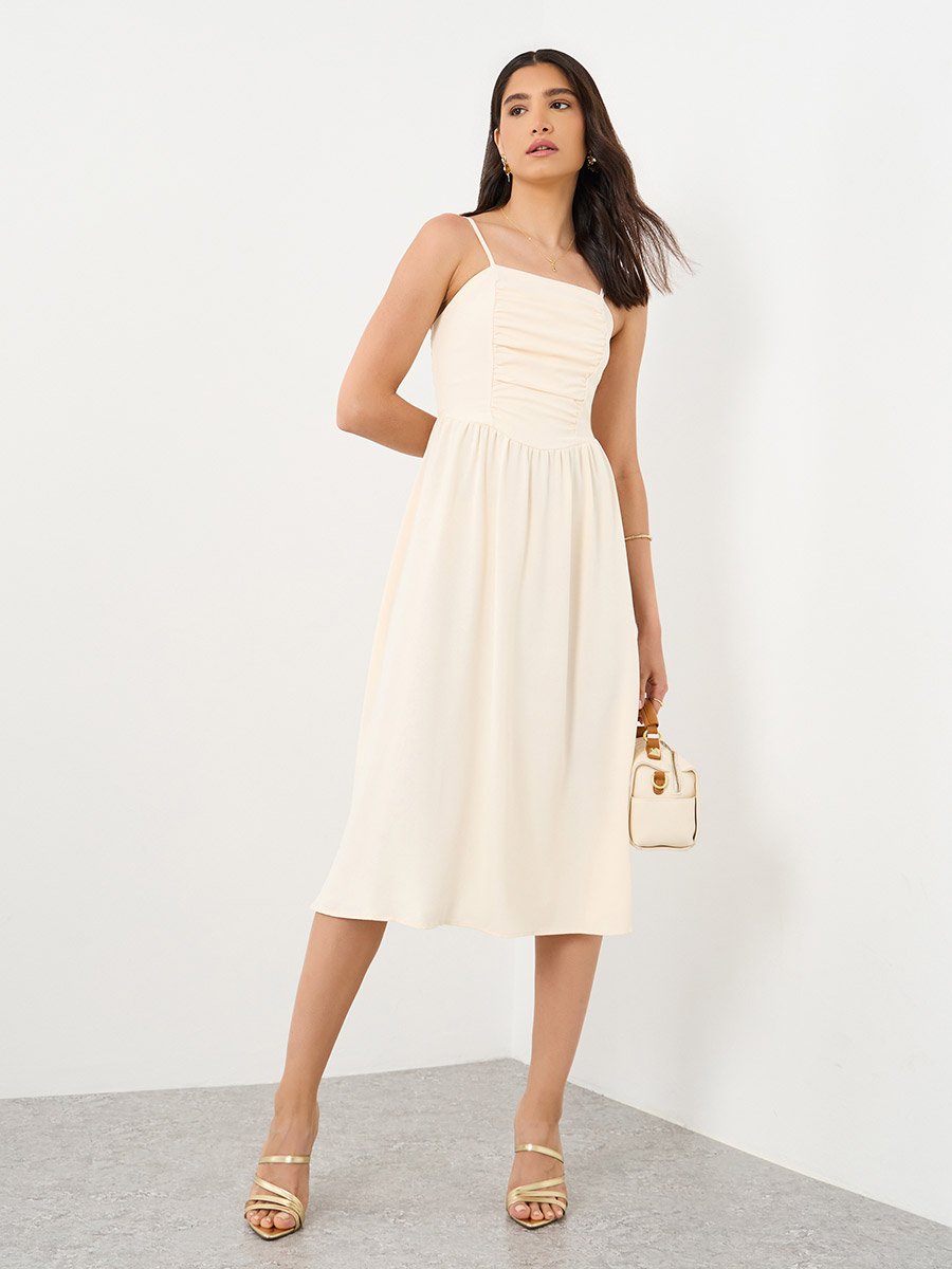 midi dress short sleeve wedding guest V Neck Ankle Length Short Sleeves Green Wedding Guest Dress, Green / L