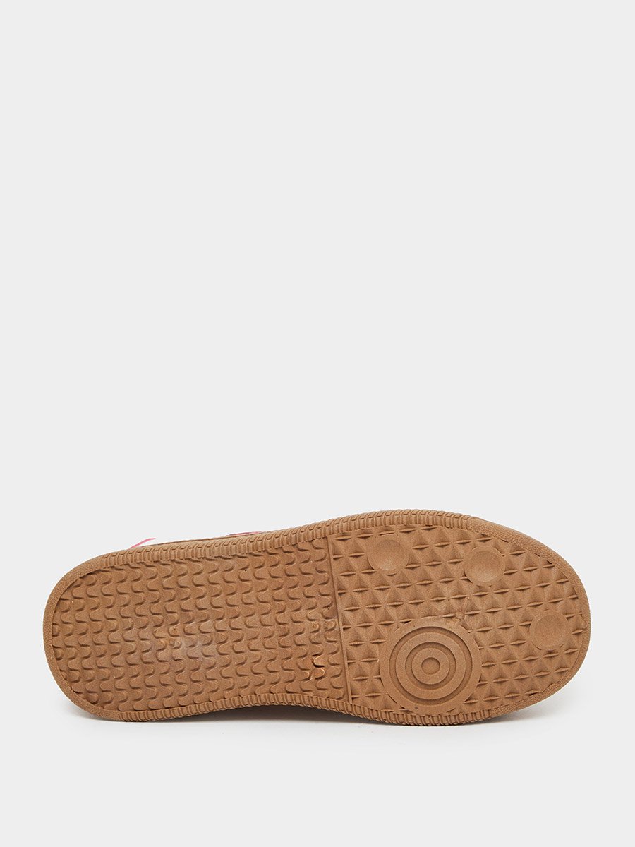 Women Beige Platform Sneakers