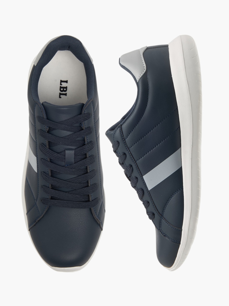 Stripe Detail Lace-Up Sneakers