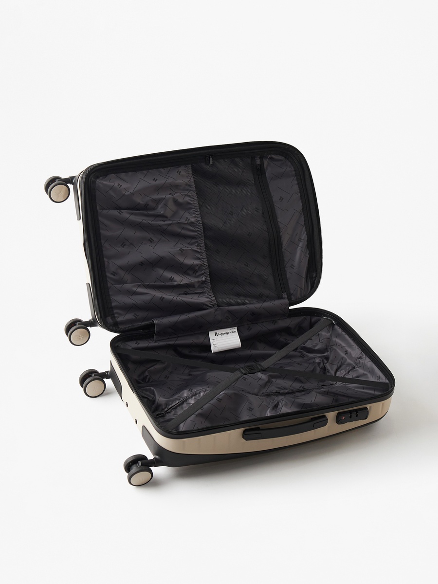 Textured Hardcase Trolley with Retractable Handle - 24 inches Check-in Bag