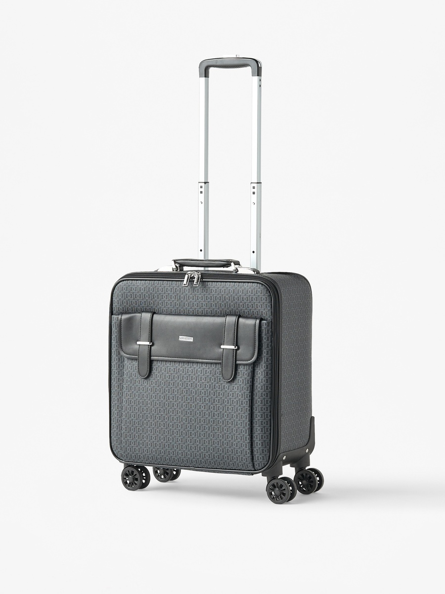 All-Over Print Softcase Trolley with Retractable Handle - 20 inches Cabin Bag