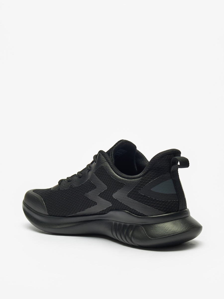 Textured Lace-Up Sports Shoes with Cushioning