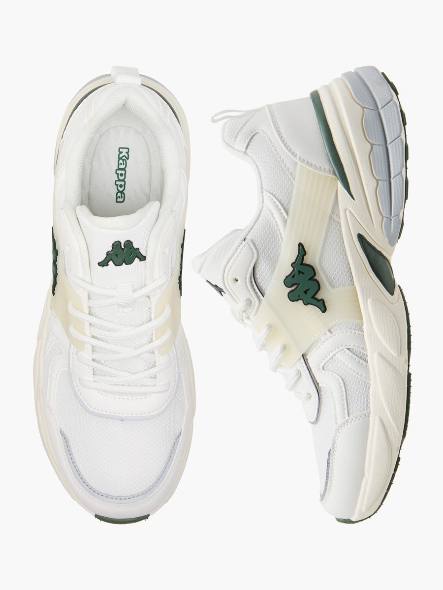 Panelled Lace-Up Sports Shoes