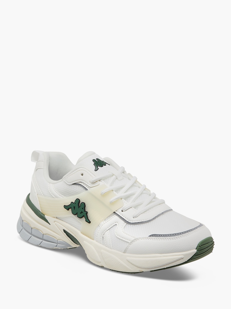Panelled Lace-Up Sports Shoes