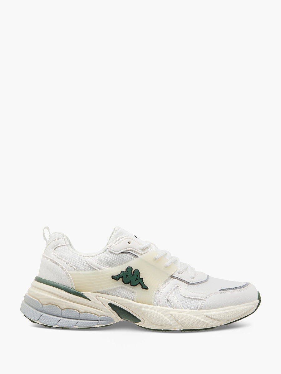 Panelled Lace-Up Sports Shoes