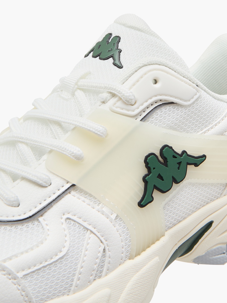 Panelled Lace-Up Sports Shoes