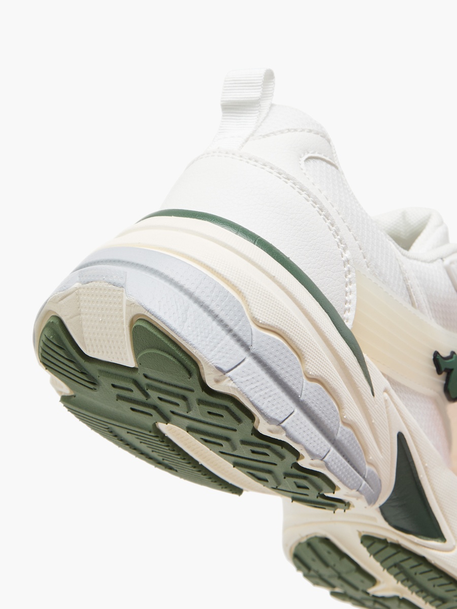 Panelled Lace-Up Sports Shoes
