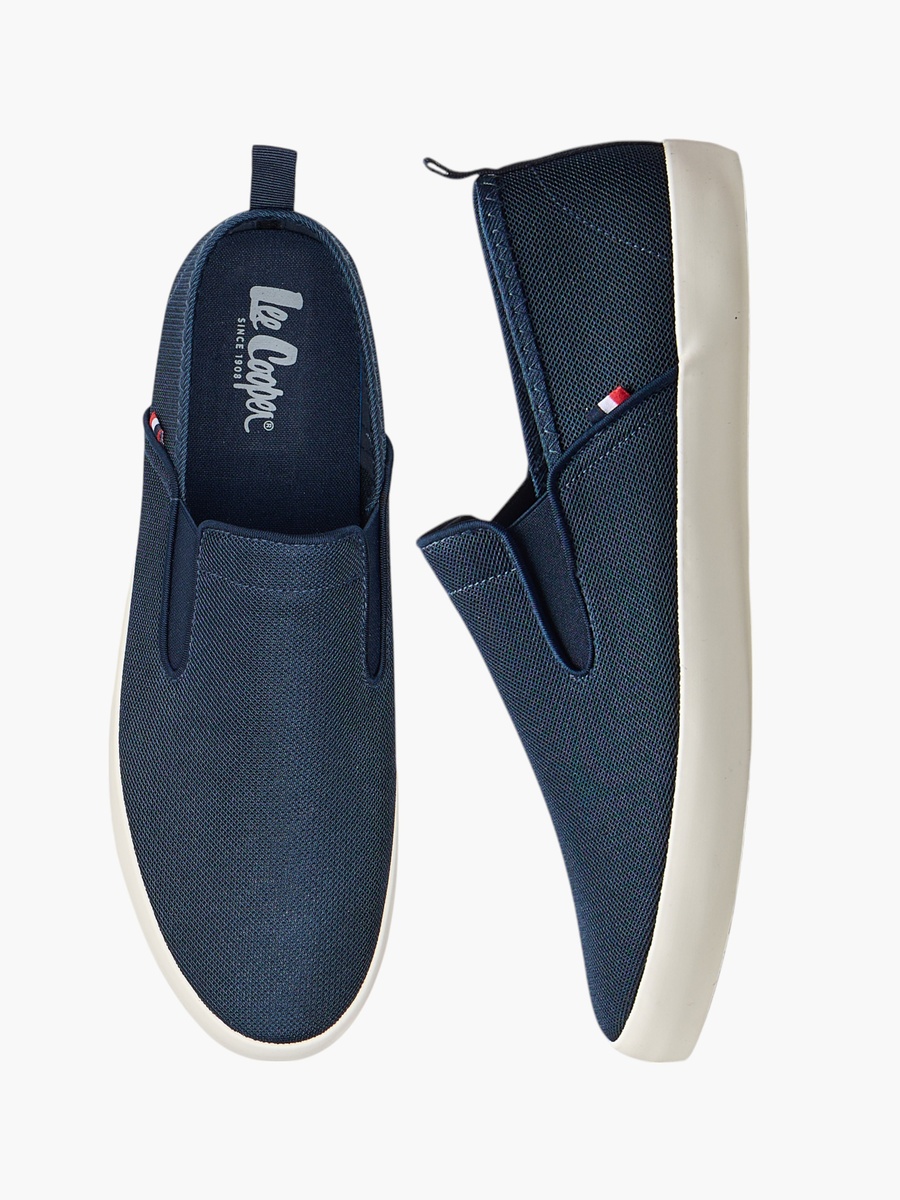 Textured Slip-On Loafers