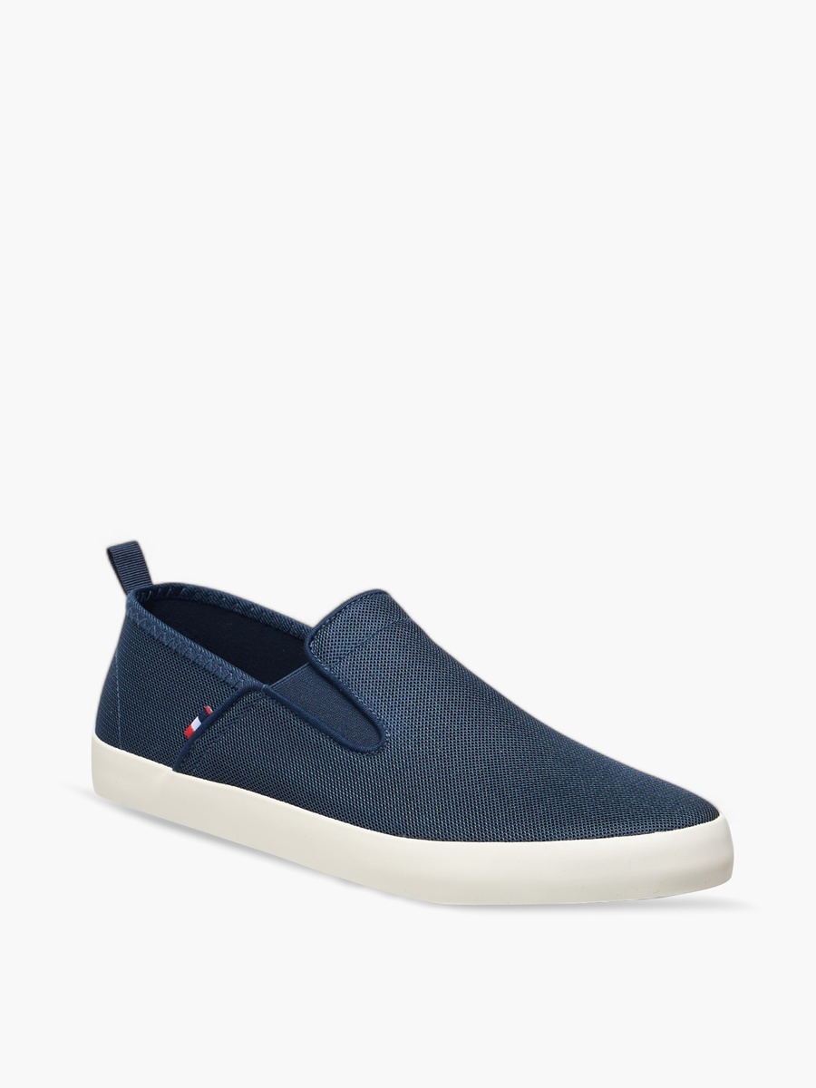 Textured Slip-On Loafers