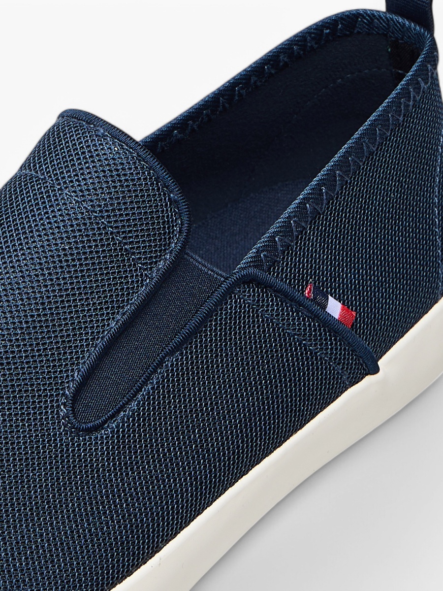 Textured Slip-On Loafers
