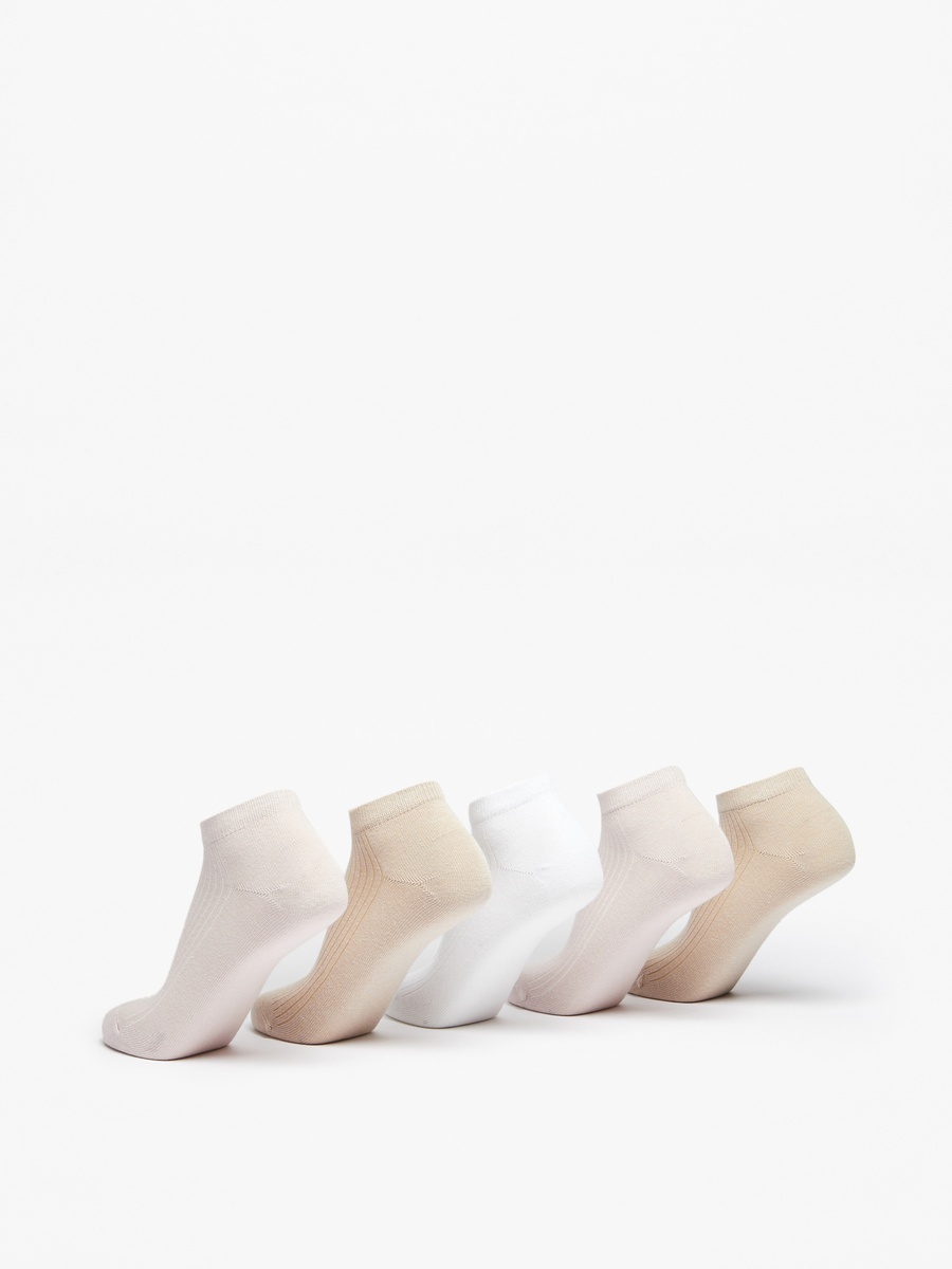 Textured Ankle Length Socks - Set of 5