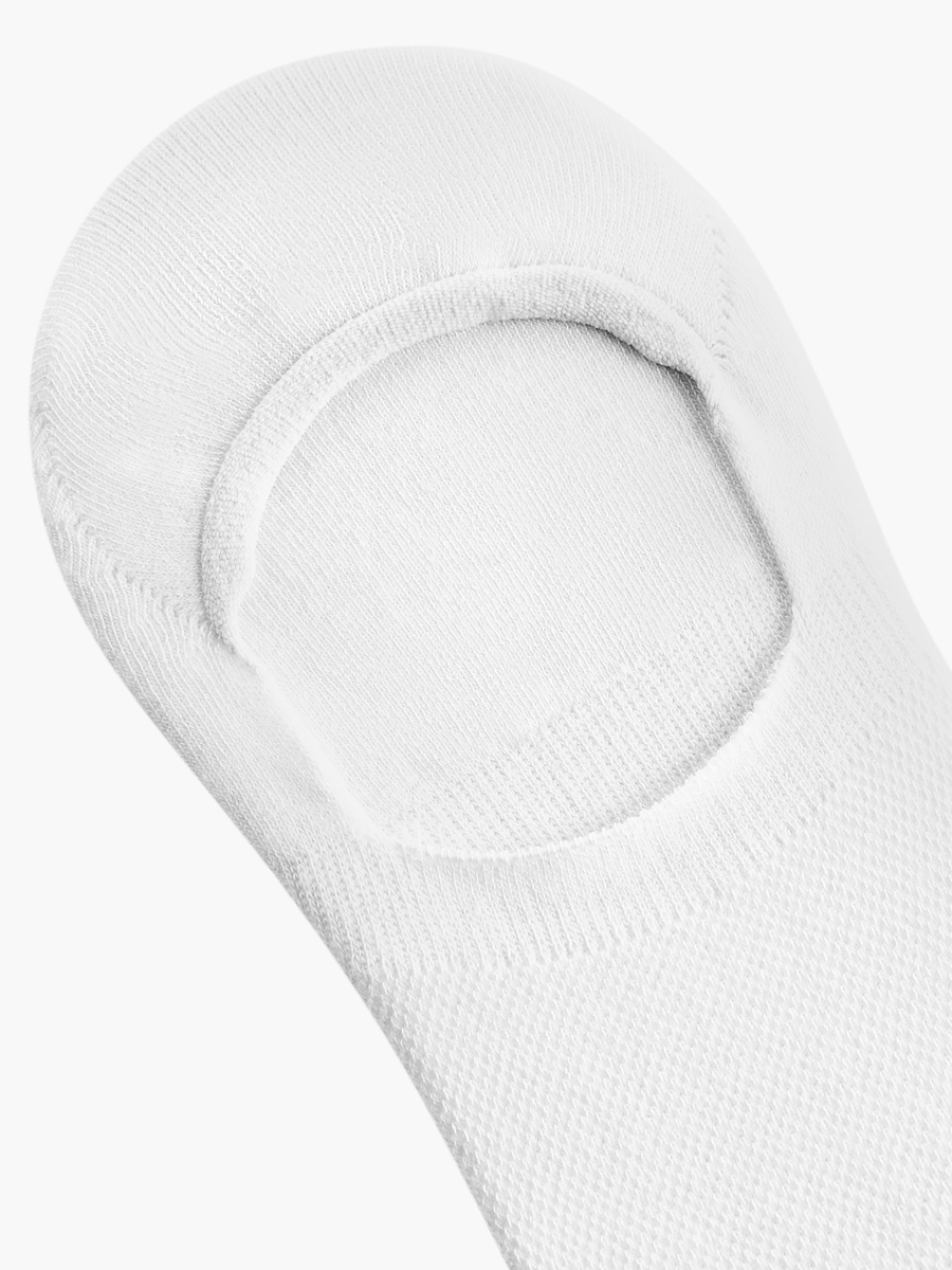 Solid No Show Socks - Set of 5