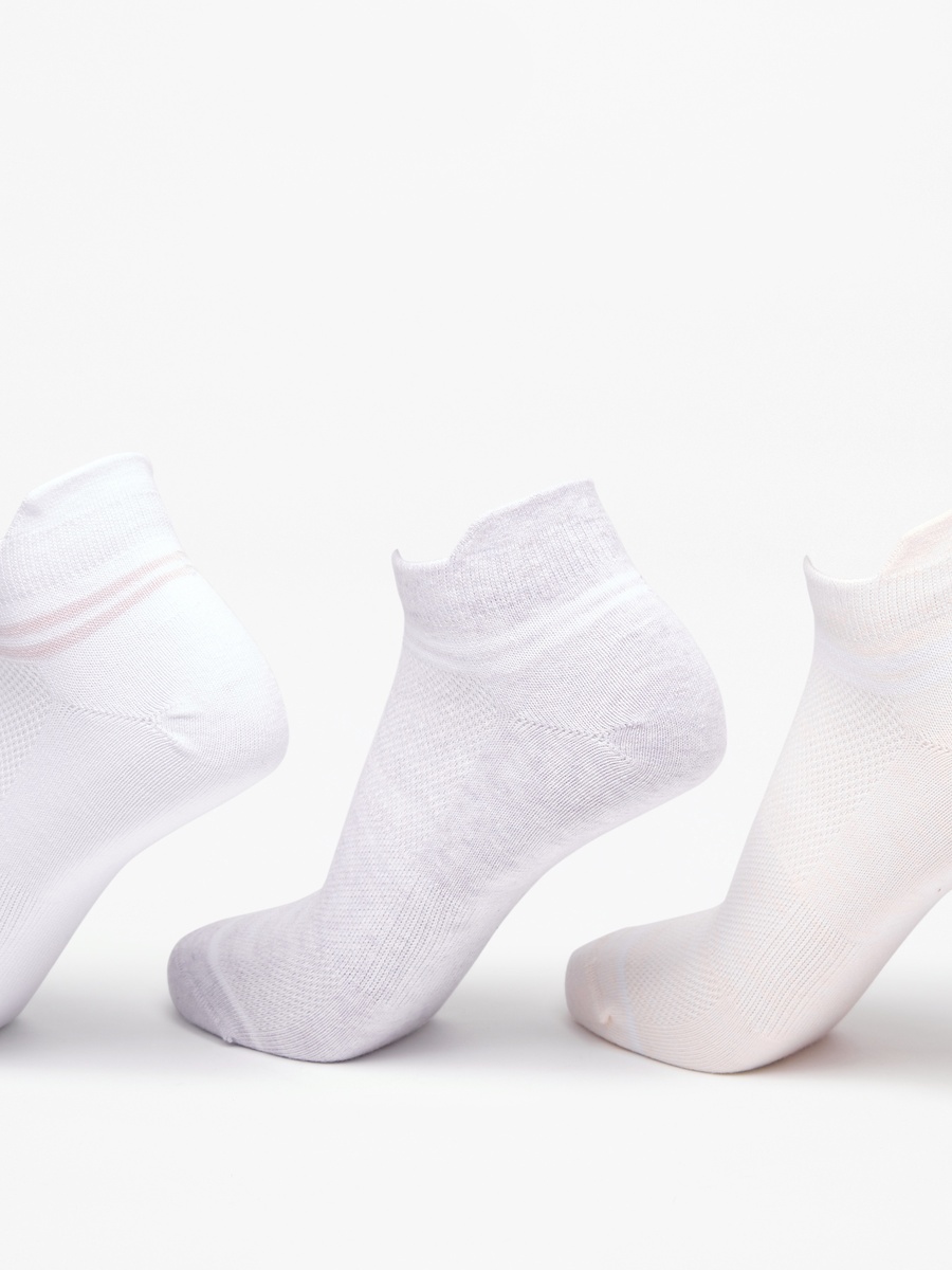 Striped Ankle Length Socks - Set of 5