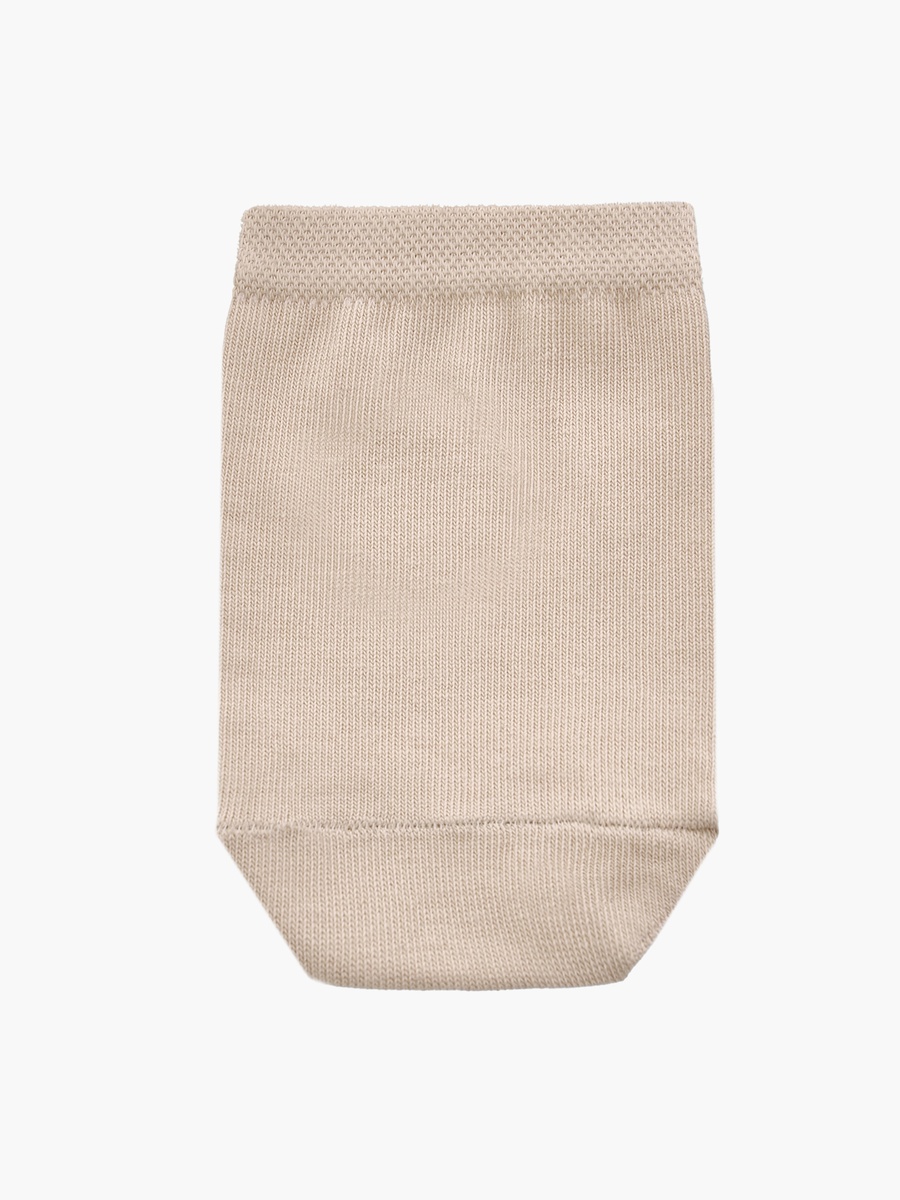 Floral Textured No Show Socks - Set of 3