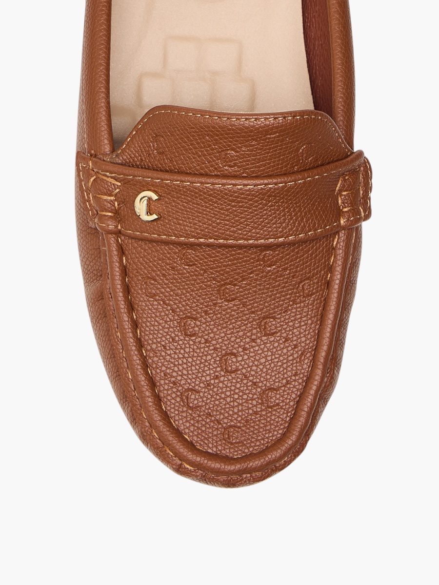Textured Slip-On Mules