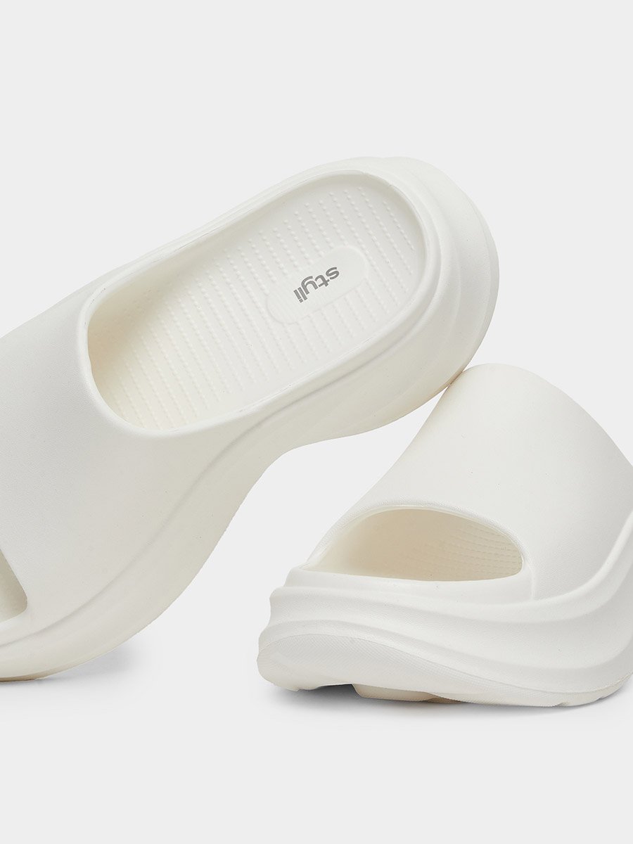 Wedge Heeled Slip-on Flip Flop