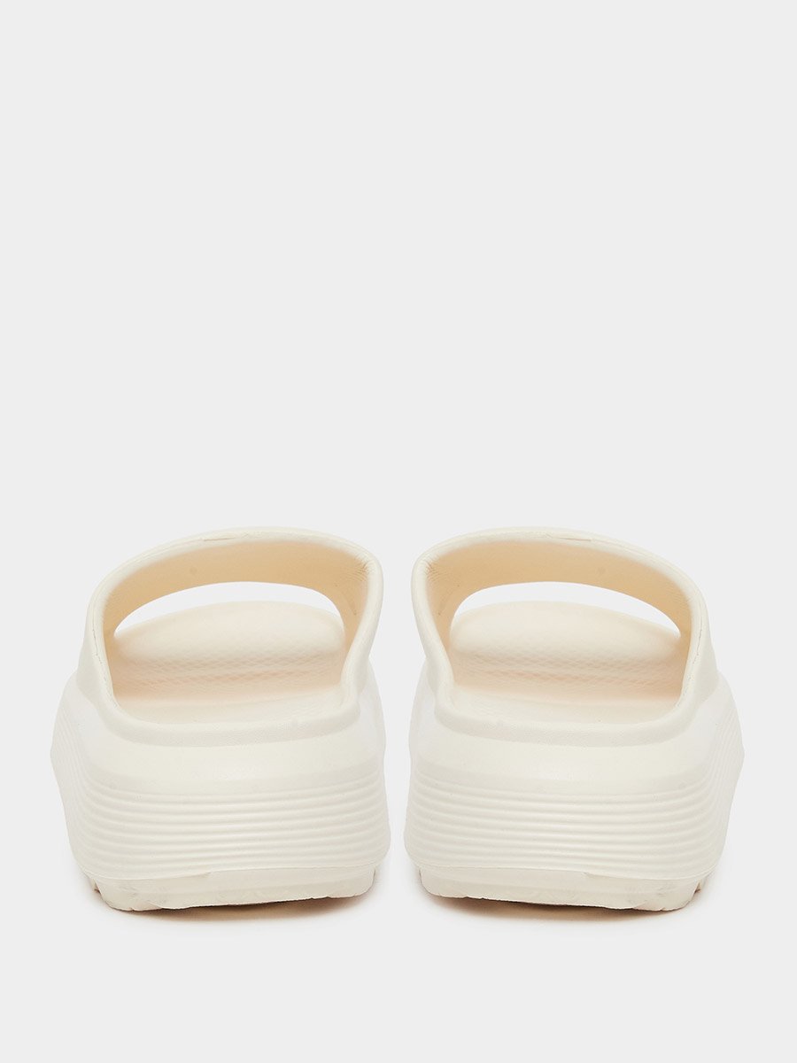 Basic Open Toe Flatform Slides